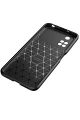 Poco M4 Pro 4G Kılıf STSR Negro Silikon Kapak - Siyah Siyah