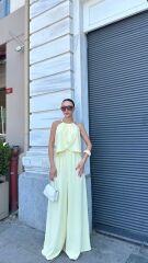 Askılı Salaş Takım Sarı - M