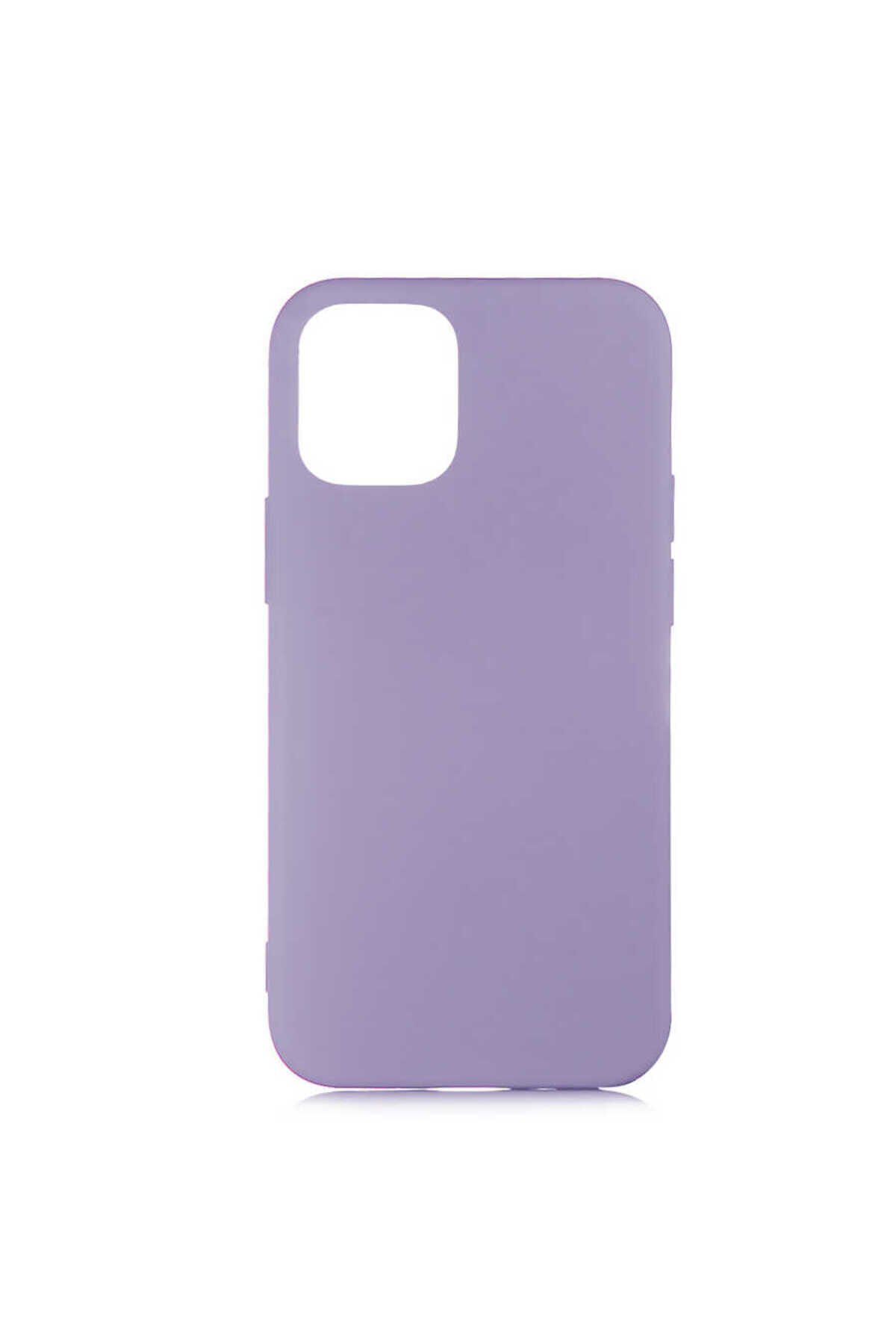 iPhone 12 Uyumlu BSAY LSR Lansman Kılıf-Turkuaz Mor