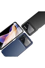 Poco X4 Pro 5G Kılıf GZST Negro Silikon Kapak - Siyah Siyah