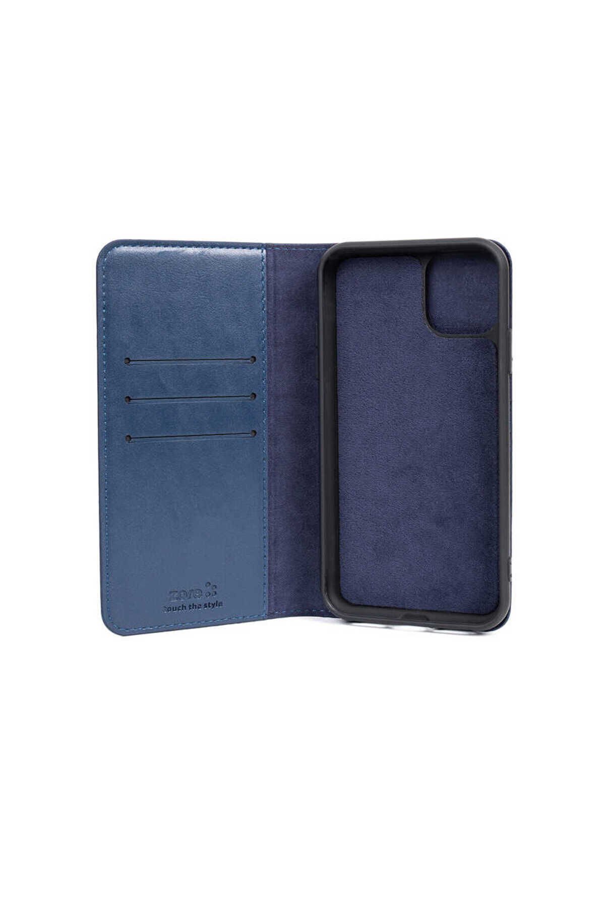 iPhone XS Max 6.5 Kılıf BSAY Multi Cüzdan Kılıf - Gold Siyah