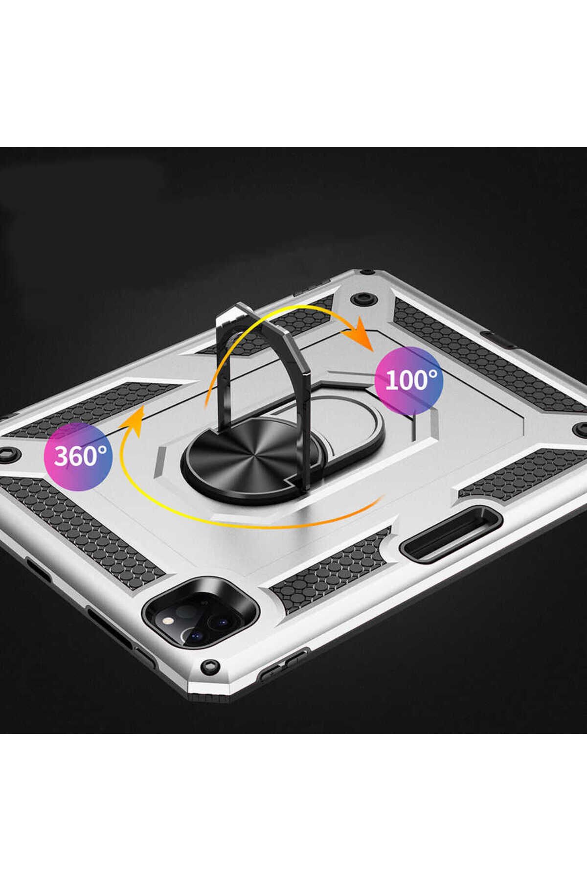 iPad Pro 11 2022 M2. Nesil Uyumlu Uyumlu BSAY Tablet Vega Kapak-Mavi Mavi