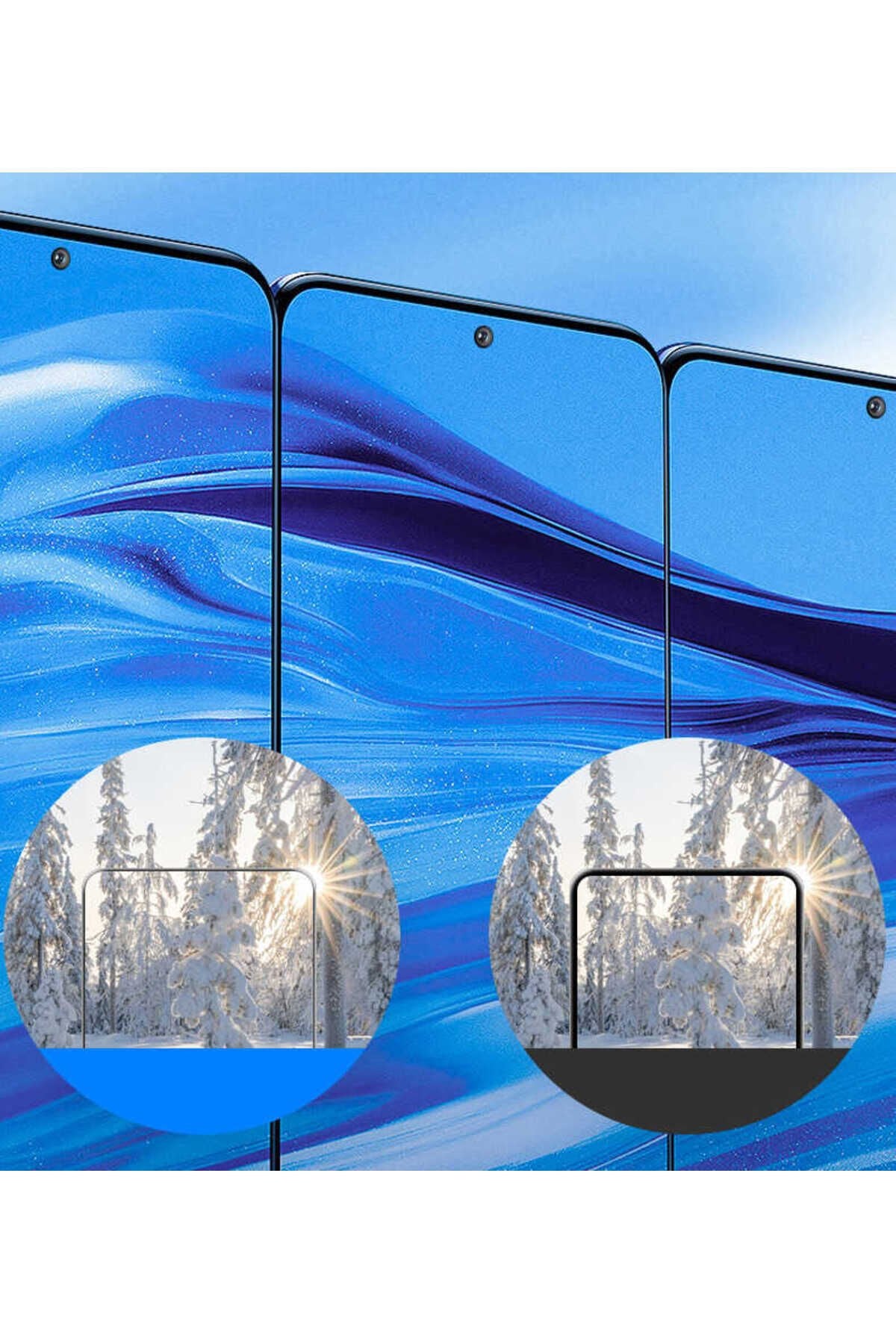 Galaxy S23 Ultra Uyumlu BSAY Full Glue Kind Dias Cam Ekran Koruyucu