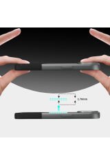 iPhone 15 Kılıf M-Safe Şarj Özellikli Mıknatıslı MSRA Duble Kapak - Lacivert Lacivert