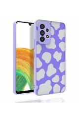 Galaxy A53 5G Kılıf Desenli Kamera Korumalı Parlak GZST Nora Kapak - NO2 No2