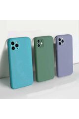 iPhone 12 Uyumlu BSAY LSR Lansman Kılıf-Turkuaz Pembe Açık