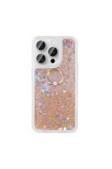 iPhone 15 Pro Max Uyumlu BSAY Milce Kılıf-Gümüş Gold