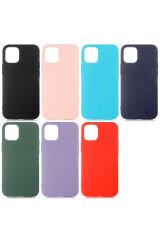 iPhone 12 Mini Uyumlu LSR Lansman Kılıf-Kırmızı