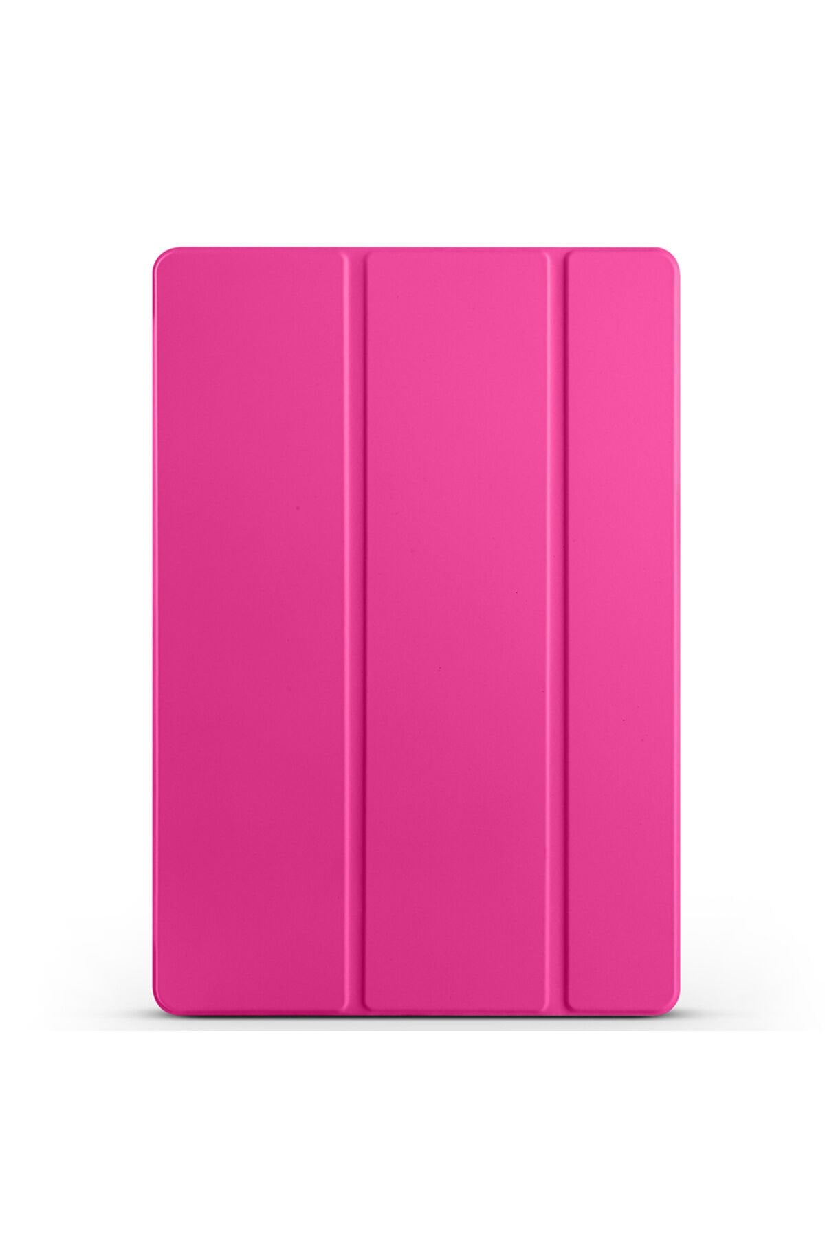 Galaxy Tab S10 FE Plus BSAY Smart Cover Kalem Bölmeli Standlı 1-1 Kılıf - Pembe Pembe