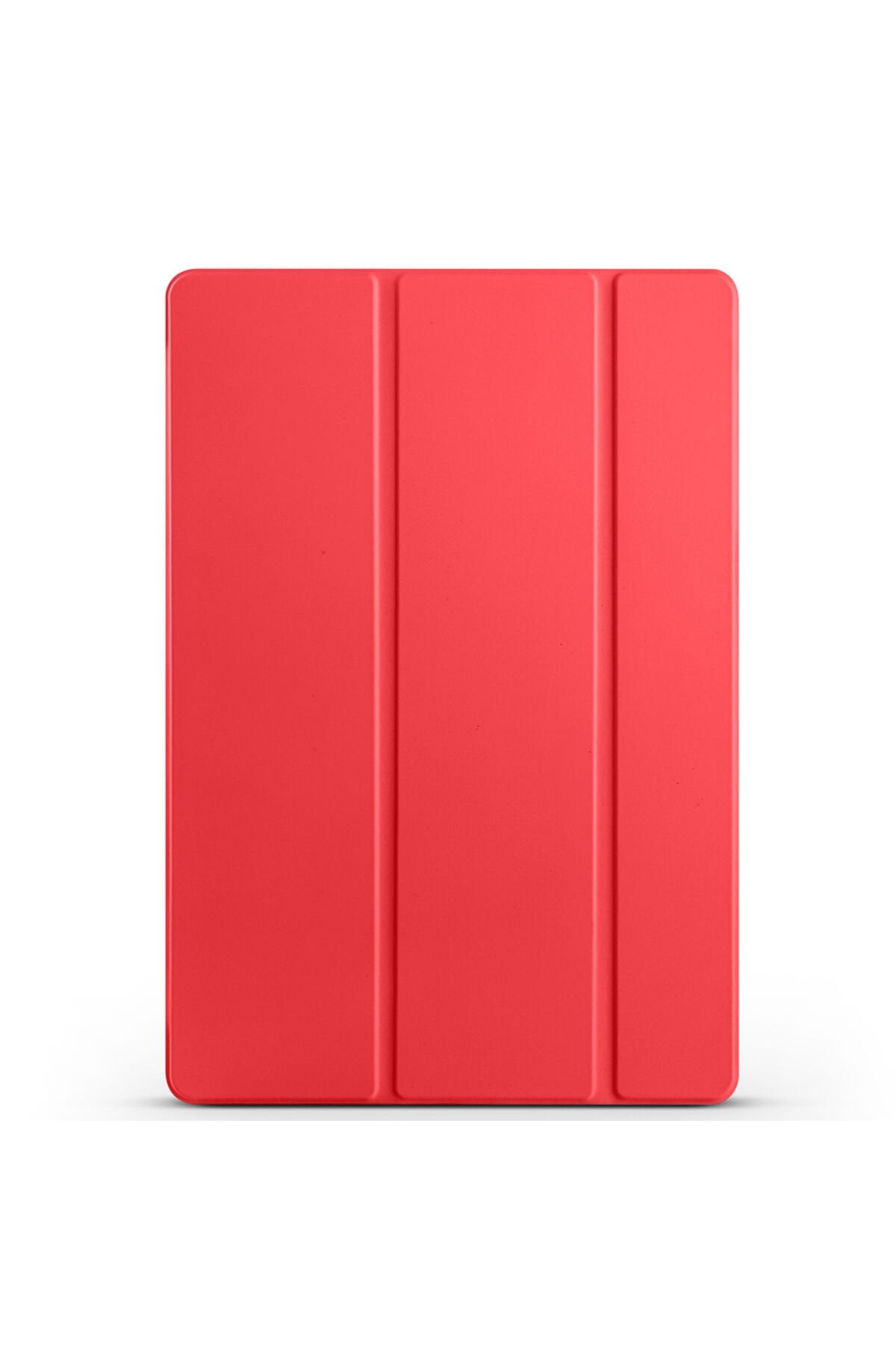 Galaxy Tab S10 FE Plus BSAY Smart Cover Kalem Bölmeli Standlı 1-1 Kılıf - Pembe Kırmızı