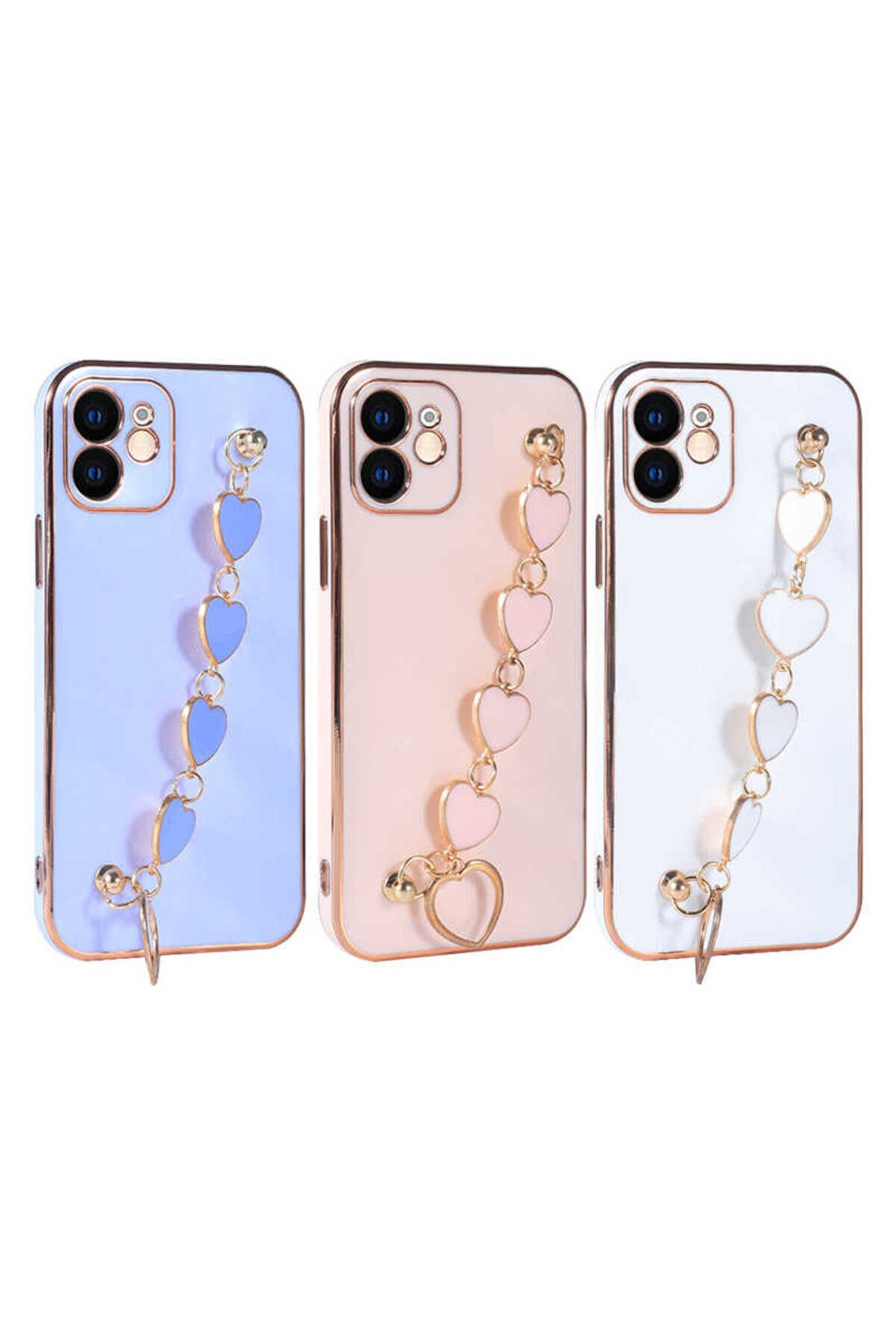 iPhone 11 Uyumlu BSAY Kalbim Kılıf-Beyaz Beyaz