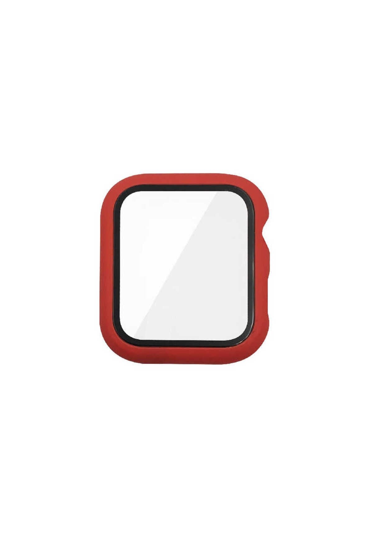 Watch 40mm BSAY Watch Gard 07 Sert PC Koruyucu - Siyah Kırmızı