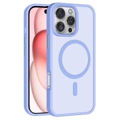 iPhone 16 Pro Kılıf M-safe Şarj Özellikli Mat Arka Yüzey Zore Sio Kılıf