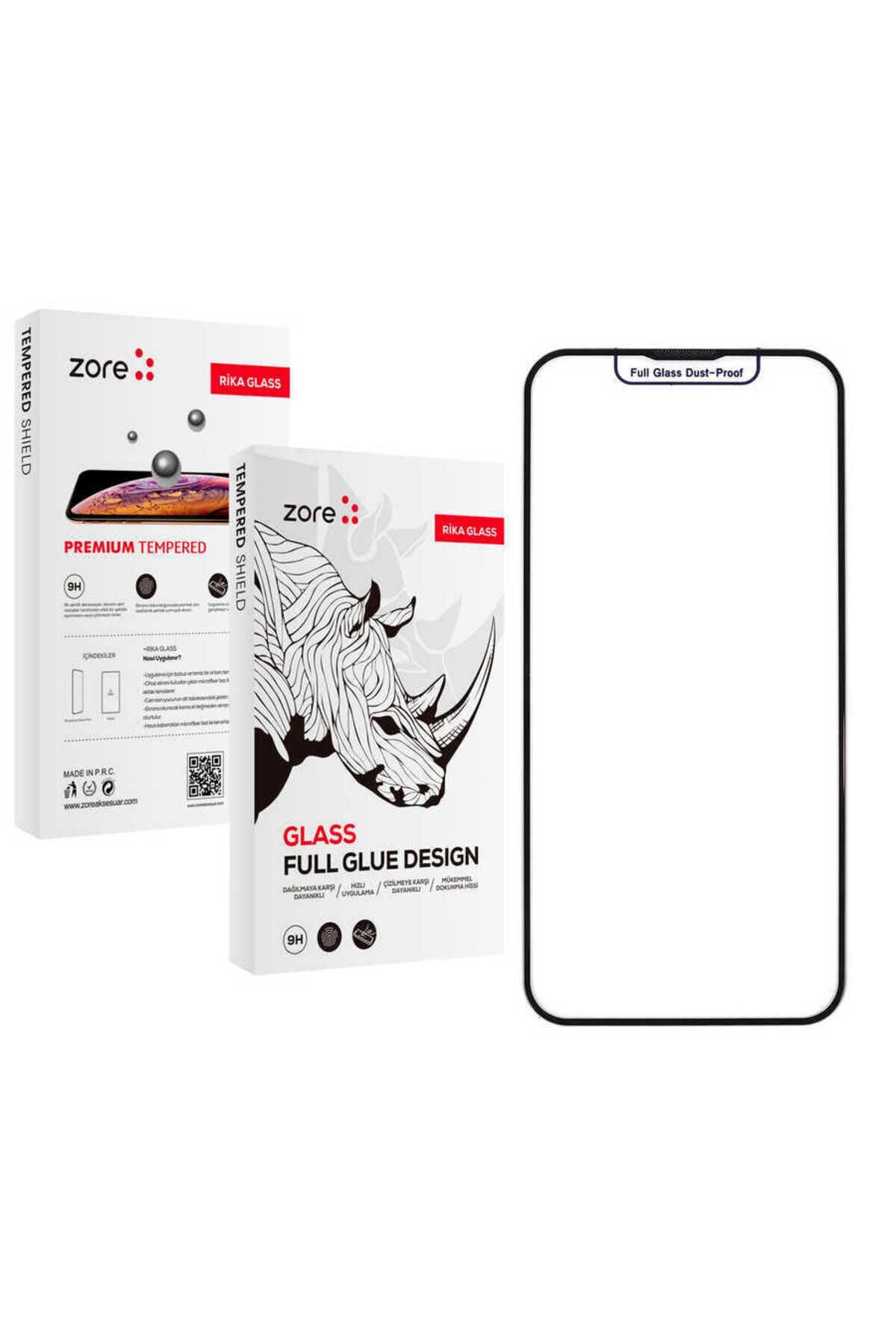 iPhone 15 Uyumlu BSAY Rika Premium Temperli Cam Ekran Koruyucu