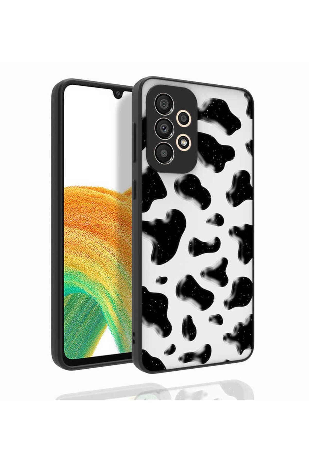 Galaxy A33 5G Kılıf Desenli Kamera Korumalı Parlak GZST Nora Kapak - NO2 No2