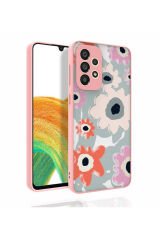 Galaxy A33 5G Kılıf Desenli Kamera Korumalı Parlak SBT Nora Kapak - NO5 No5