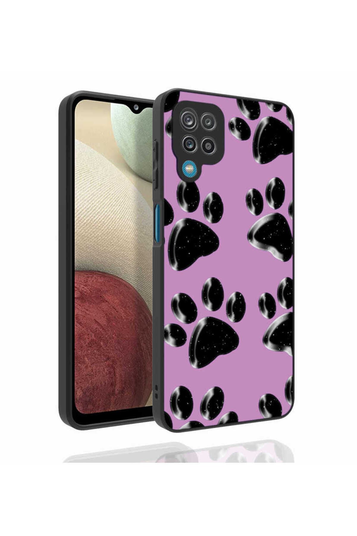 Galaxy M33 Kılıf Desenli Kamera Korumalı Parlak BSAY Nora Kapak - NO4 No3