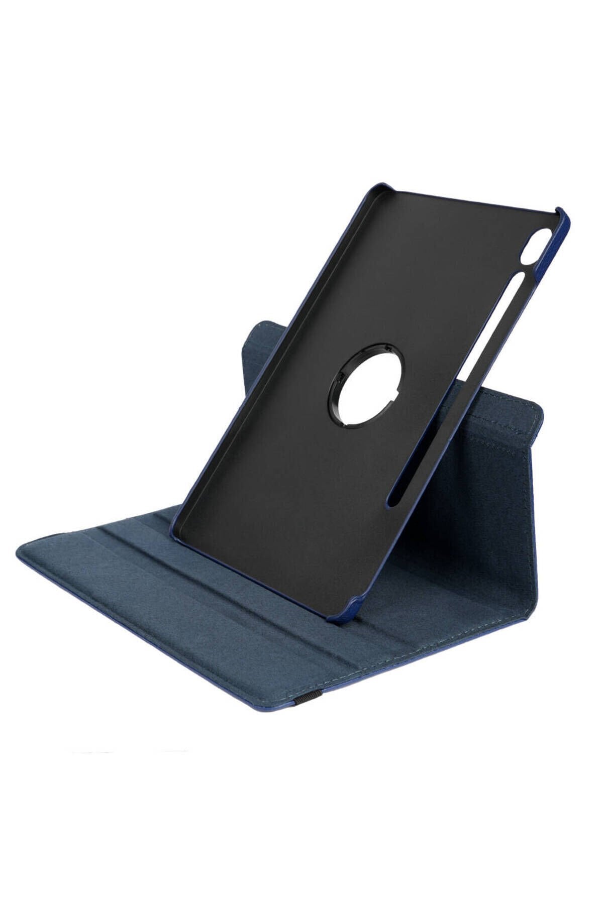 Galaxy Tab S9 Uyumlu BSAY Dönebilen Standlı Kılıf-Pembe Mavi