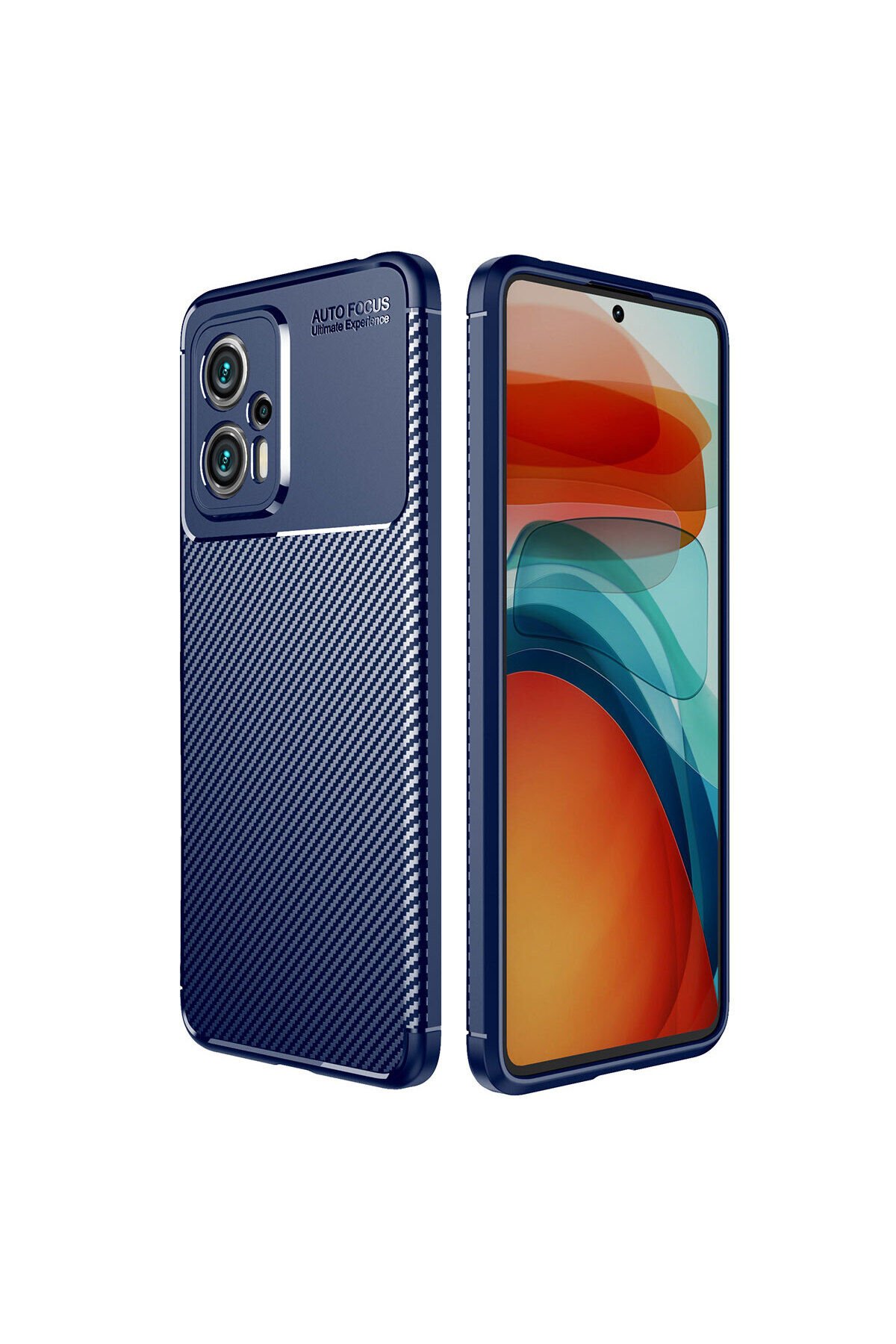 Poco X4 GT Kılıf BSAY Negro Silikon Kapak - Lacivert