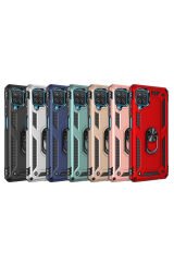 Galaxy M32 Kılıf BSAY Vega Kapak - Kırmızı Kırmızı