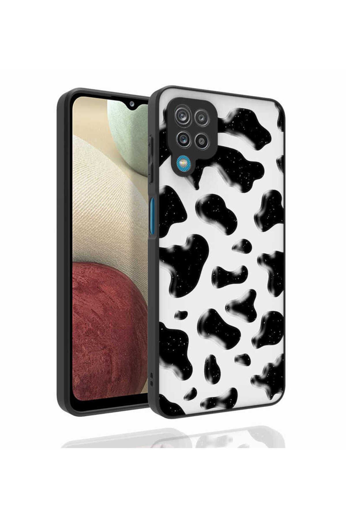 Galaxy M33 Kılıf Desenli Kamera Korumalı Parlak NXXA Nora Kapak - NO2 No2