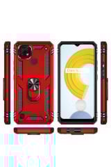 Realme C21 Kılıf ATA Vega Kapak - Gold Gold