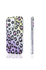 iPhone 16 Pro Uyumlu Kılıf Magsafe Şarj Özellikli BSAY Jago Kapak-Beyaz Colorful