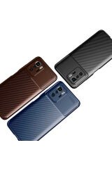 Poco X3 GT Kılıf BSAY Negro Silikon Kapak - Kahverengi Kahverengi