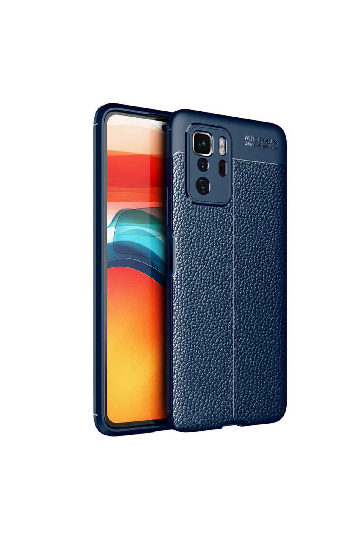 Poco X3 GT Kılıf BSAY Niss Silikon Kapak - Siyah Lacivert