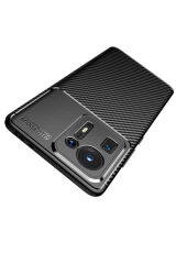 Mi Mix 4 Kılıf GZST Negro Silikon Kapak - Kahverengi Kahverengi