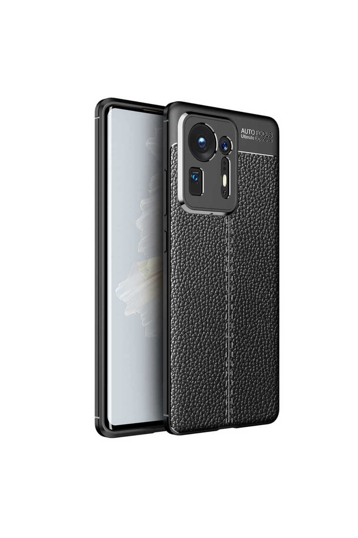 Mi Mix 4 Kılıf BSAY Niss Silikon Kapak - Siyah Siyah