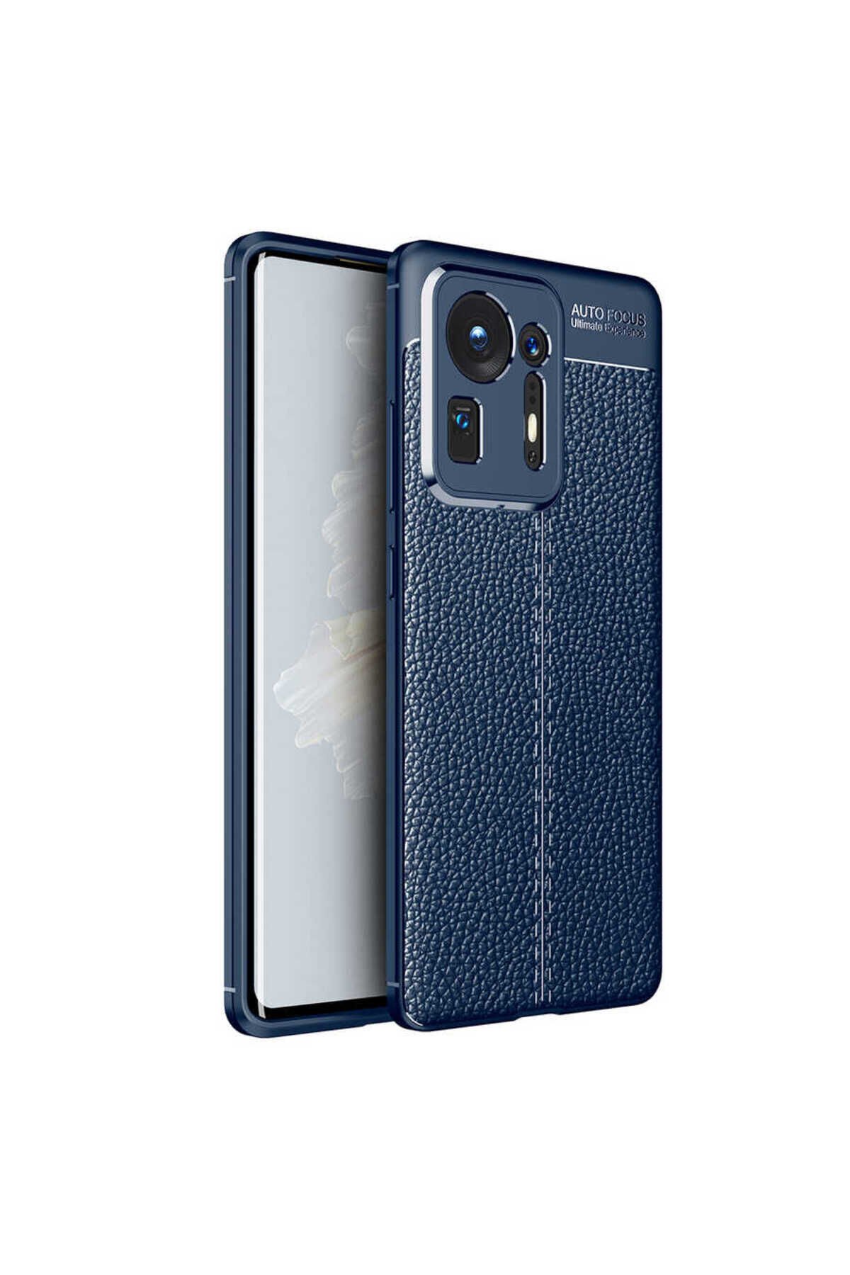 Mi Mix 4 Kılıf BSAY Niss Silikon Kapak - Siyah Siyah