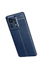 Mi Mix 4 Kılıf BSAY Niss Silikon Kapak - Siyah Lacivert