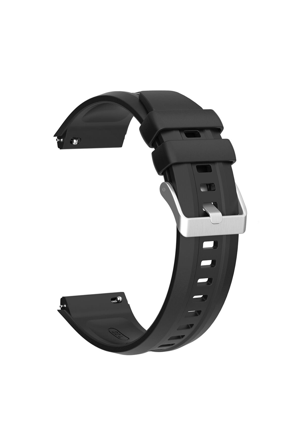 Huawei Watch GT5 Pro 46mm Uyumlu SBT KRD-130 Silikon Kordon Strap Kayış-Buz Mavisi