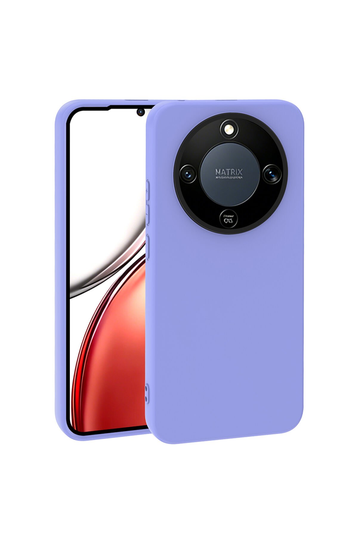 Honor Magic 8 Lite 5G Kılıf BSAY Mara Lansman Kapak - Lila