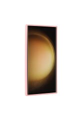 Galaxy S22 Ultra Kılıf Parlak Taşlı Tasarım BSAY Pırlanta Kapak - Gri Gold