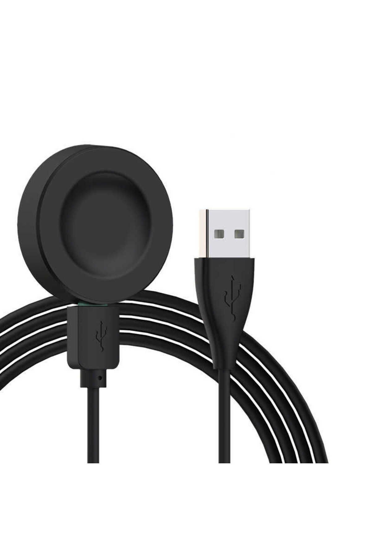 Huawei Watch 3 BSAY Usb Şarj Kablosu - Siyah Siyah