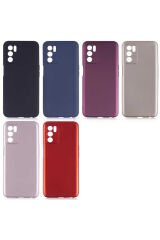 A16 Kılıf BSAY Premier Silikon Kapak - Siyah Saks Mavi