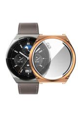 Huawei Watch GT 3 Pro 46mm BSAY Watch Gard 02 Koruyucu Silikon - Renksiz Şeffaf