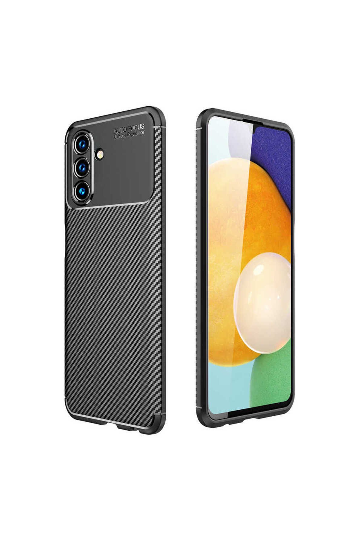 Galaxy A04S Kılıf ZPRB Negro Silikon Kapak - Lacivert Lacivert