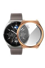 Huawei Watch GT 3 Pro 46mm BSAY Watch Gard 02 Koruyucu Silikon - Renksiz Gri