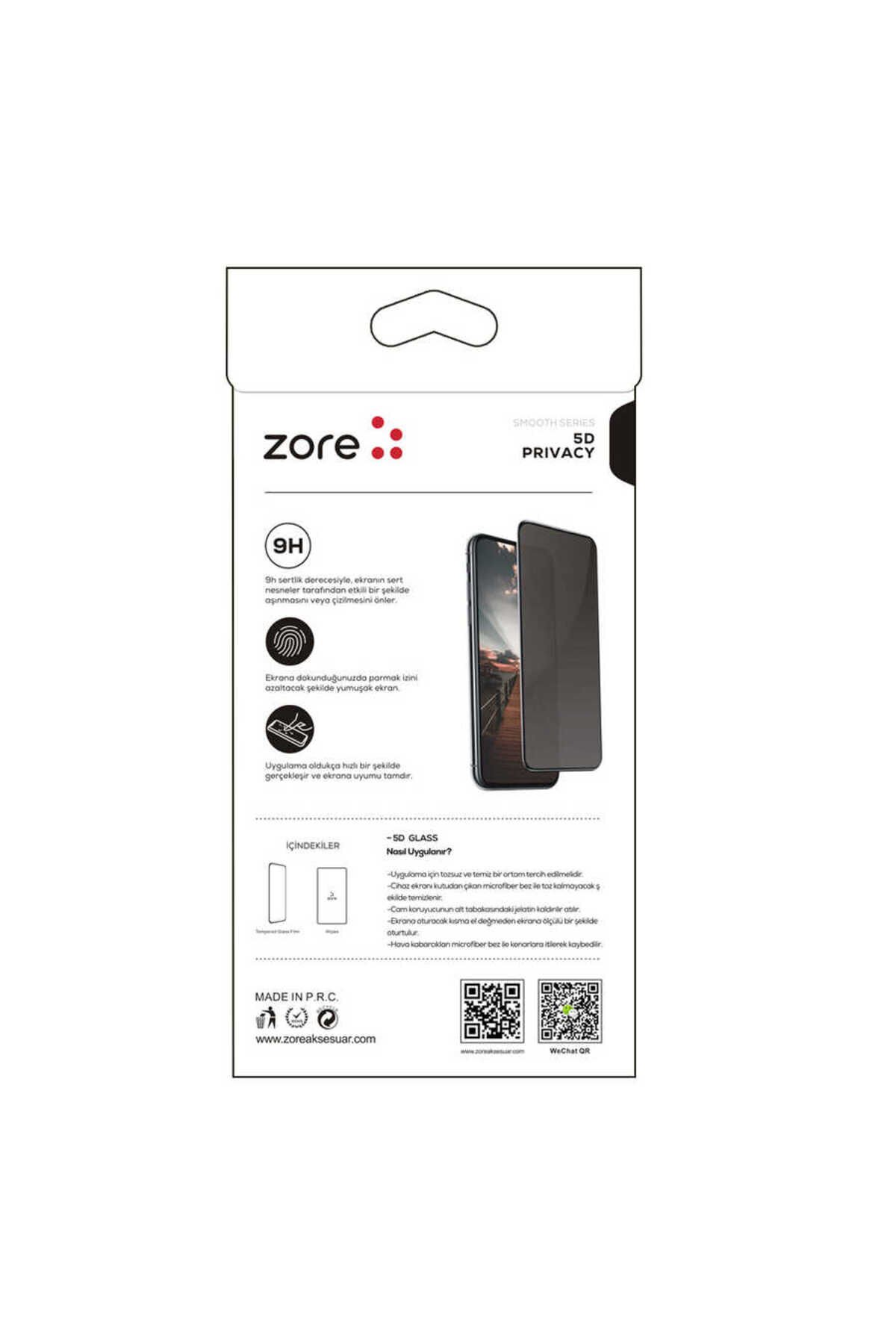 Galaxy A05 Uyumlu BSAY New 5D Privacy Temperli Ekran Koruyucu