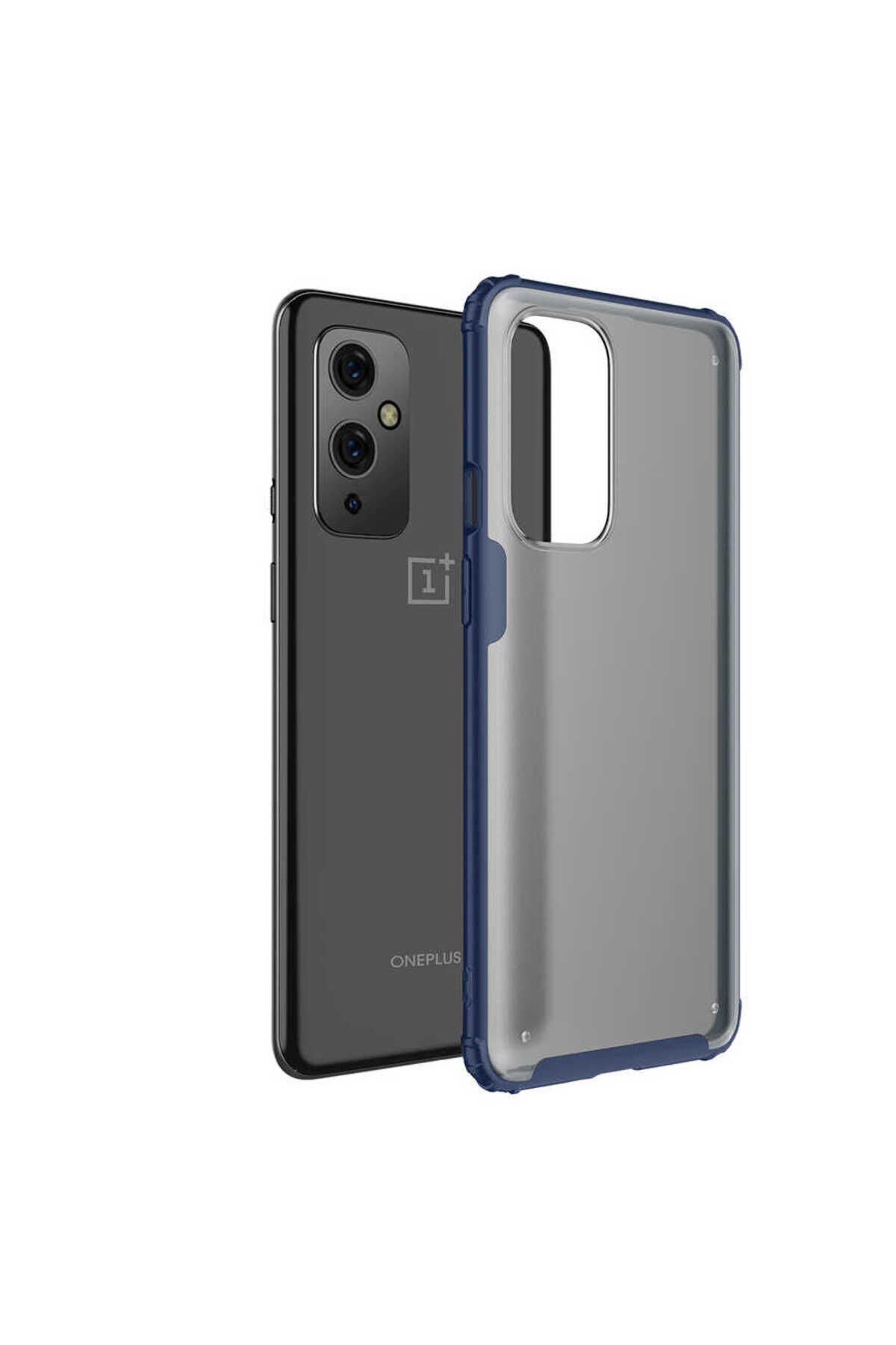 One Plus 9 Kılıf ASMA Volks Kapak - Lacivert