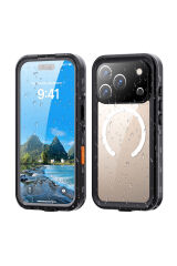iPhone 17 Pro Kılıf 1-1 Su Geçirmez Kılıf - Siyah