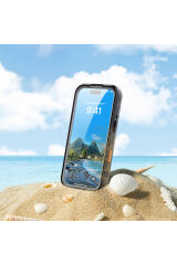 iPhone 17 Pro Kılıf 1-1 Su Geçirmez Kılıf - Siyah