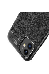 iPhone 12 Mini Uyumlu BSAY Niss Silikon Kılıf-Lacivert