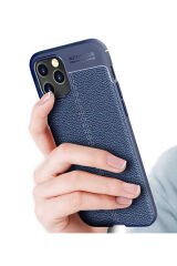 iPhone 12 Pro Uyumlu BSAY Niss Silikon Kılıf-Lacivert