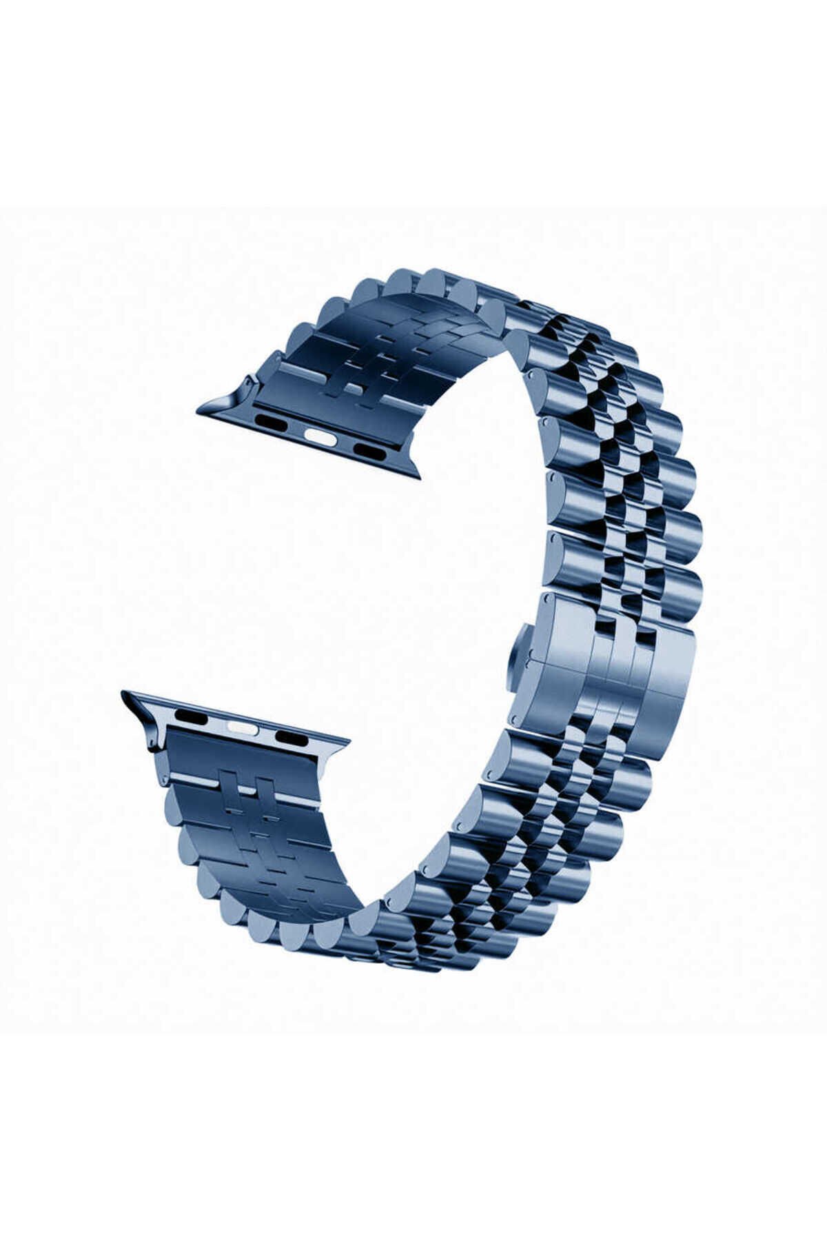 Watch 38mm Uyumlu KRD-36 Metal BSAY Kordon-Lacivert Lacivert