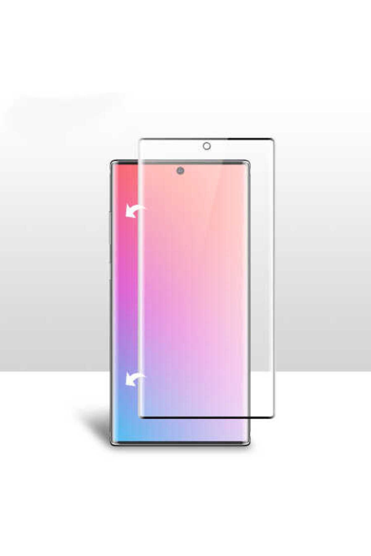 Galaxy Note 10 Zore Süper Pet Ekran Koruyucu Jelatin - Siyah