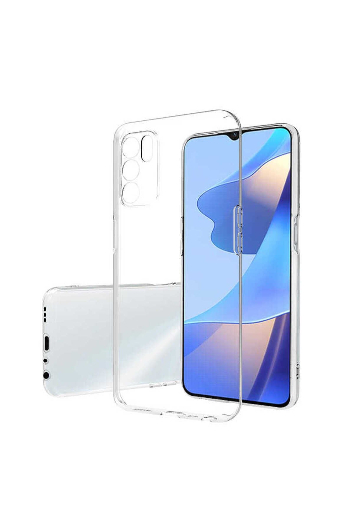 A16 Kılıf BSAY Süper Silikon Kapak - Renksiz Renksiz